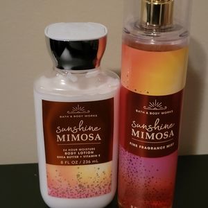 B&BW Sunshine Mimosa set
